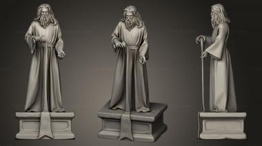 Figurines of people Stendarr Statue 3d model